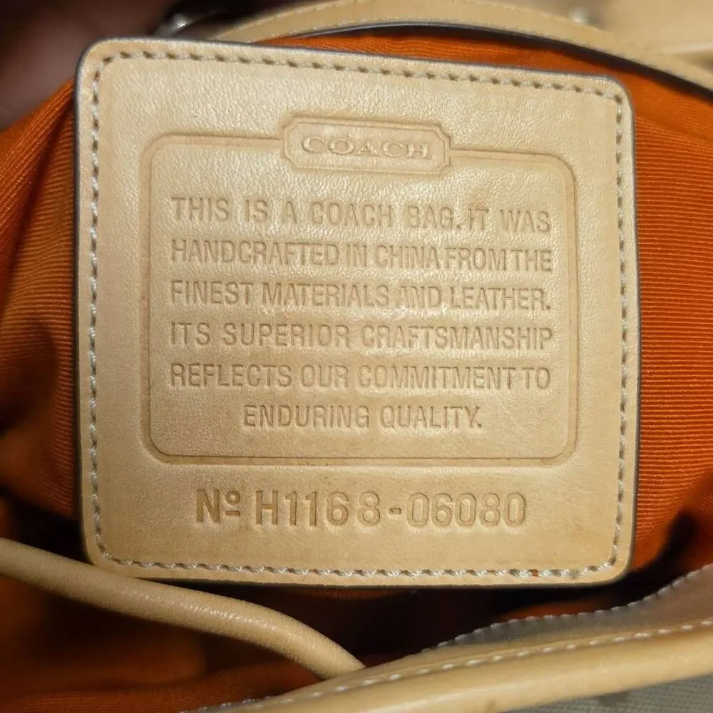 Coach vintage signature
